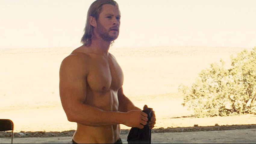 Chris Hemsworth Backgrounds Group, ciało Thora Tapeta HD