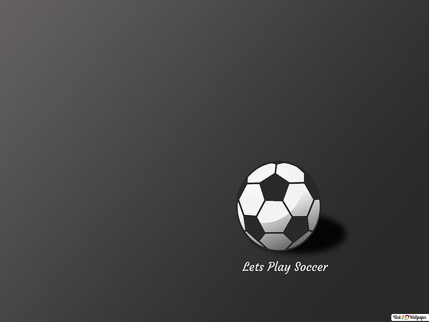 I love soccer on black background Royalty Free Vector Image