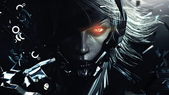 Metal Gear Revengeance digital wallpaper Metal Gear Rising: Revengeance  #Raiden video games #artwork #render #arm…