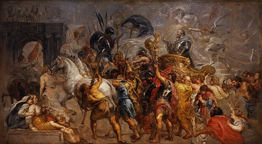 Pieter Paul Rubens Triumphal entry of Henri IV in, peter paul rubens HD wallpaper