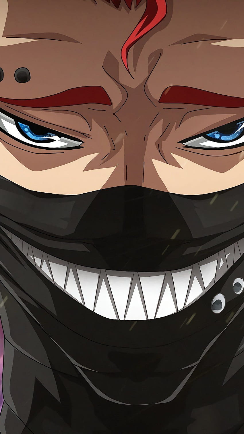 Anime Boy With Mask, anime mask face HD phone wallpaper
