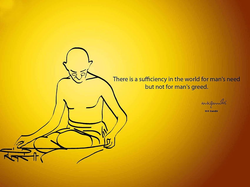 2 octobre}* Mahatma Gandhi Jayanti 2017, non-violence Fond d'écran HD
