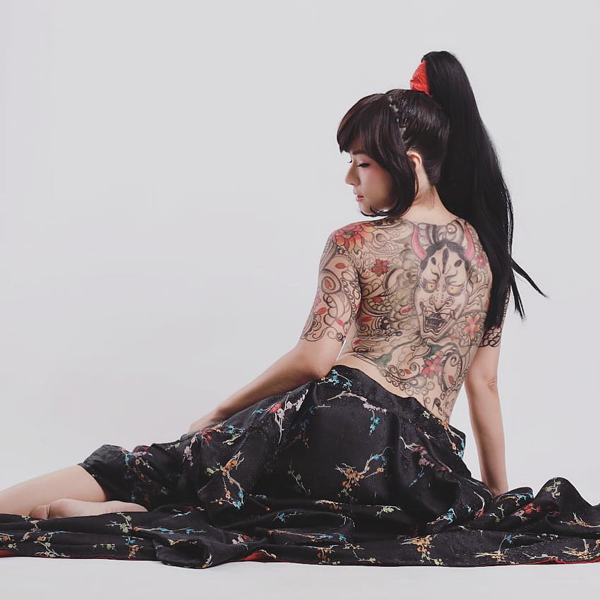 Yakuza-Tattoos, Yakuza-Mädchen HD-Handy-Hintergrundbild