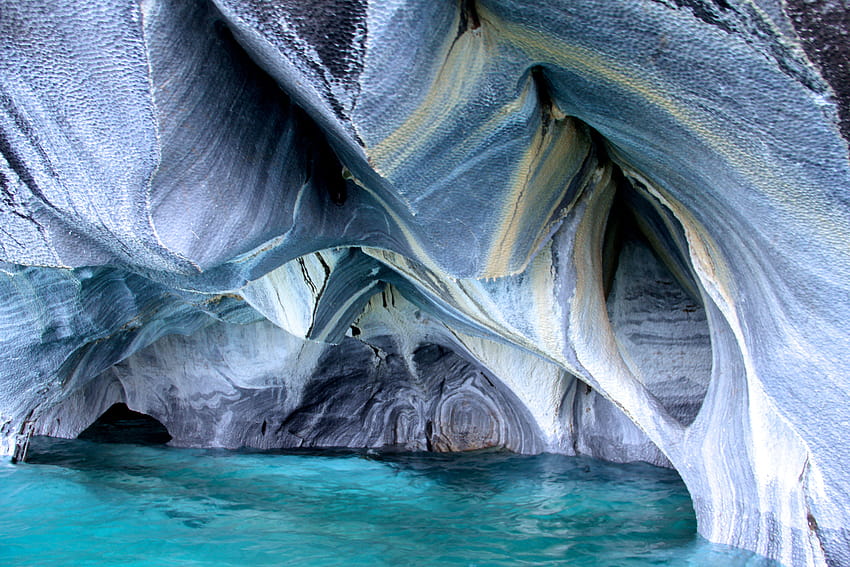 Marble Beautiful Caves In The World Travel Wal, caves with water HD wallpaper