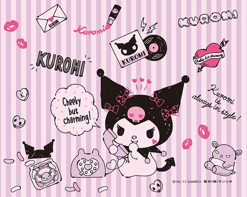 Sanrio Kuromi Cute Pink Aesthetic Pc In 2022. Cute Laptop, Kawaii, Cute, HD  wallpaper