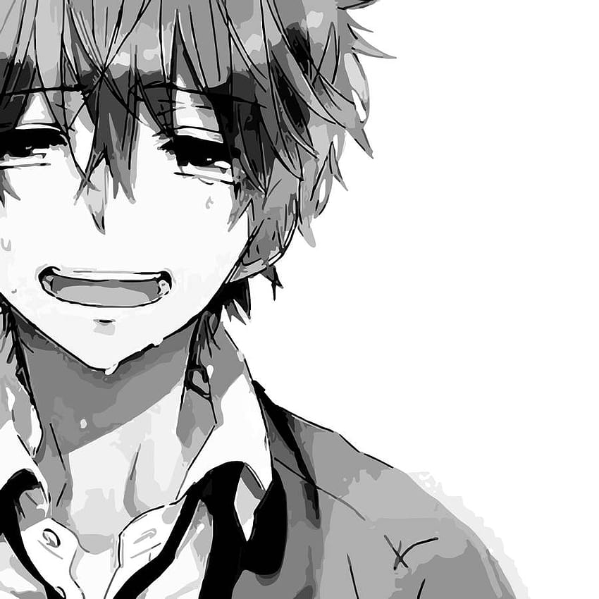 Crying Boy Sad Anime HD phone wallpaper