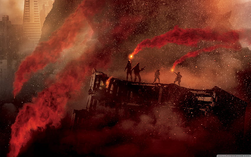 Film Godzilla 2014 ❤ dla Ultra TV Tapeta HD