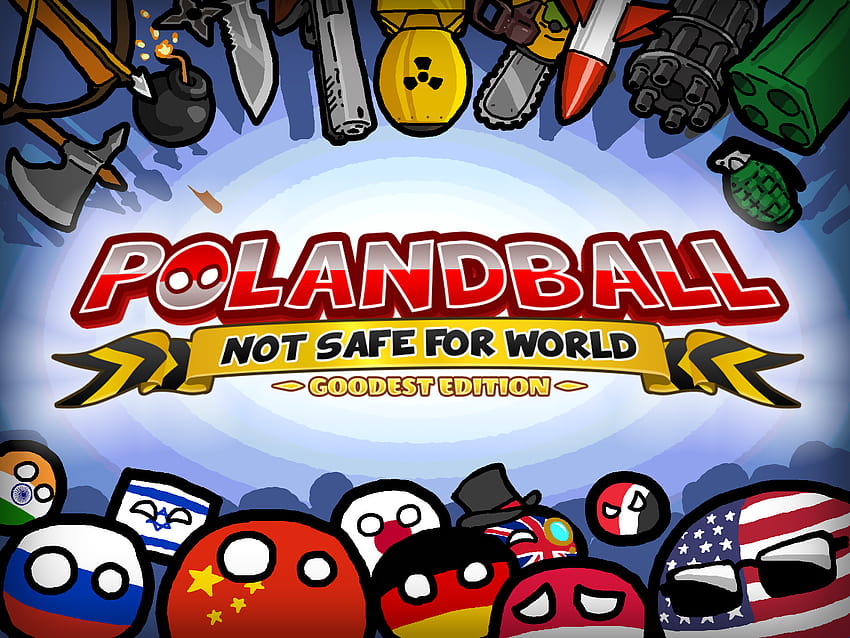 Polandball Not Safe For World Най-доброто издание новини, Countryballs HD тапет