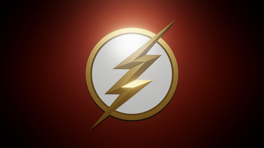 cool the flash logo HD wallpaper