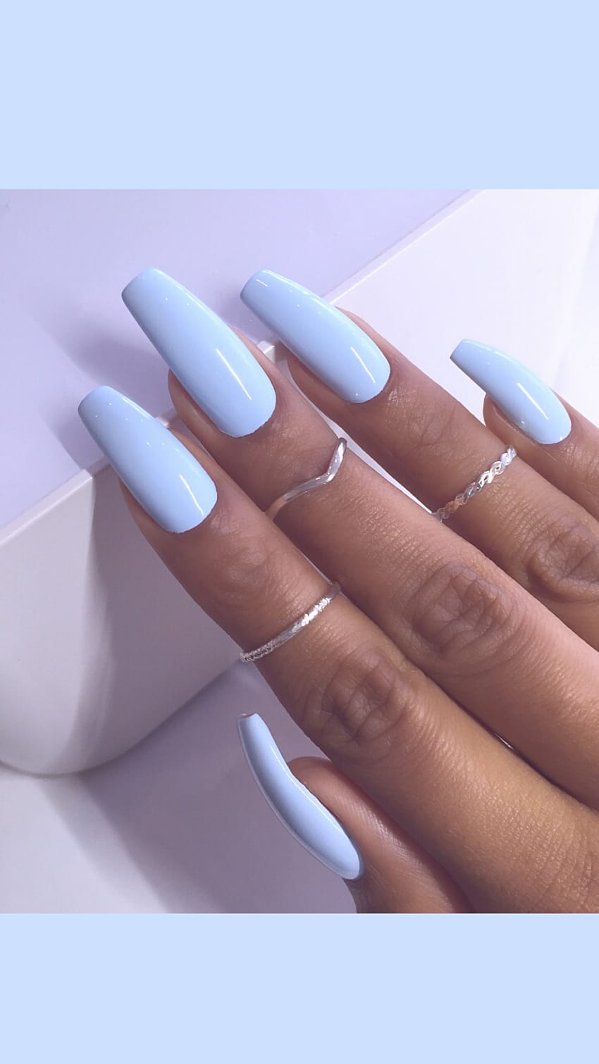 background, beautiful, beauty, blue, blue background, cosmetic, cosmetics, decorate, design, fashion, hands, kawaii, make up, makeup, nails, pastel blue, style, we heart it, woman, art nails, pastel color, beautiful nails, beauty, blue nails HD phone wallpaper