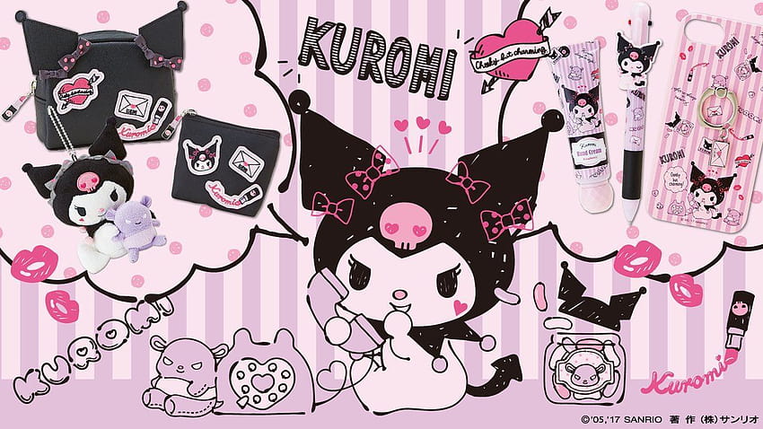 マイメロディ【公式】, kuromi HD wallpaper