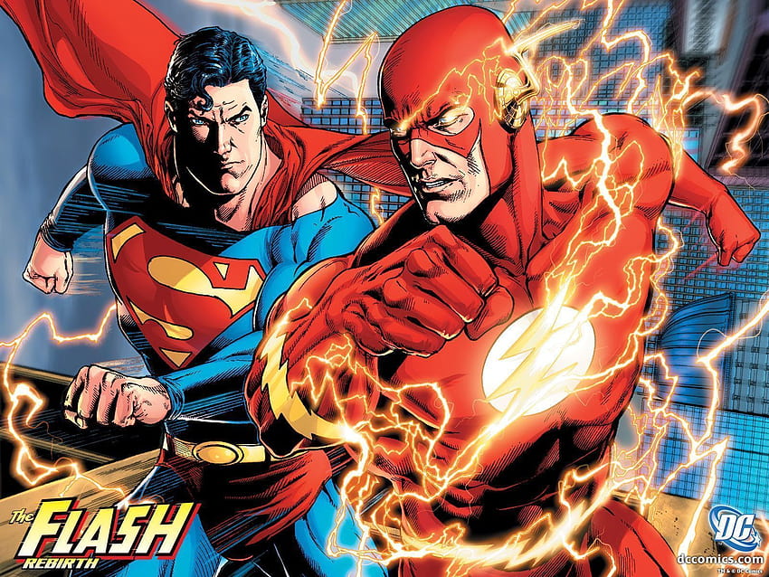 Flash Rebirth, o flash dc comics papel de parede HD
