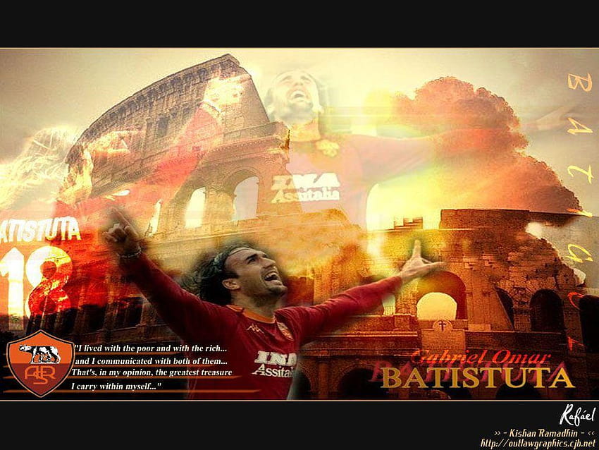Gabriel Batistuta Football HD wallpaper