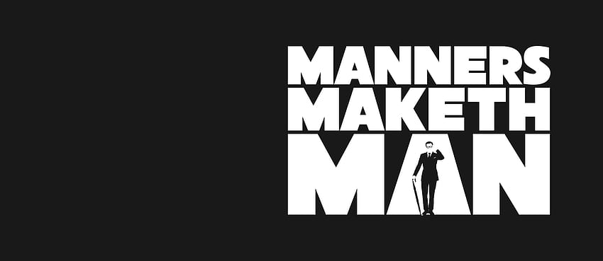 แก้วกาแฟ Manners Maketh Man โดย Vector Vectoria วอลล์เปเปอร์ HD