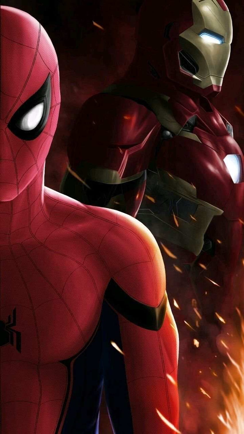 Spider Man and Iron Man, iron spider man android HD phone wallpaper | Pxfuel