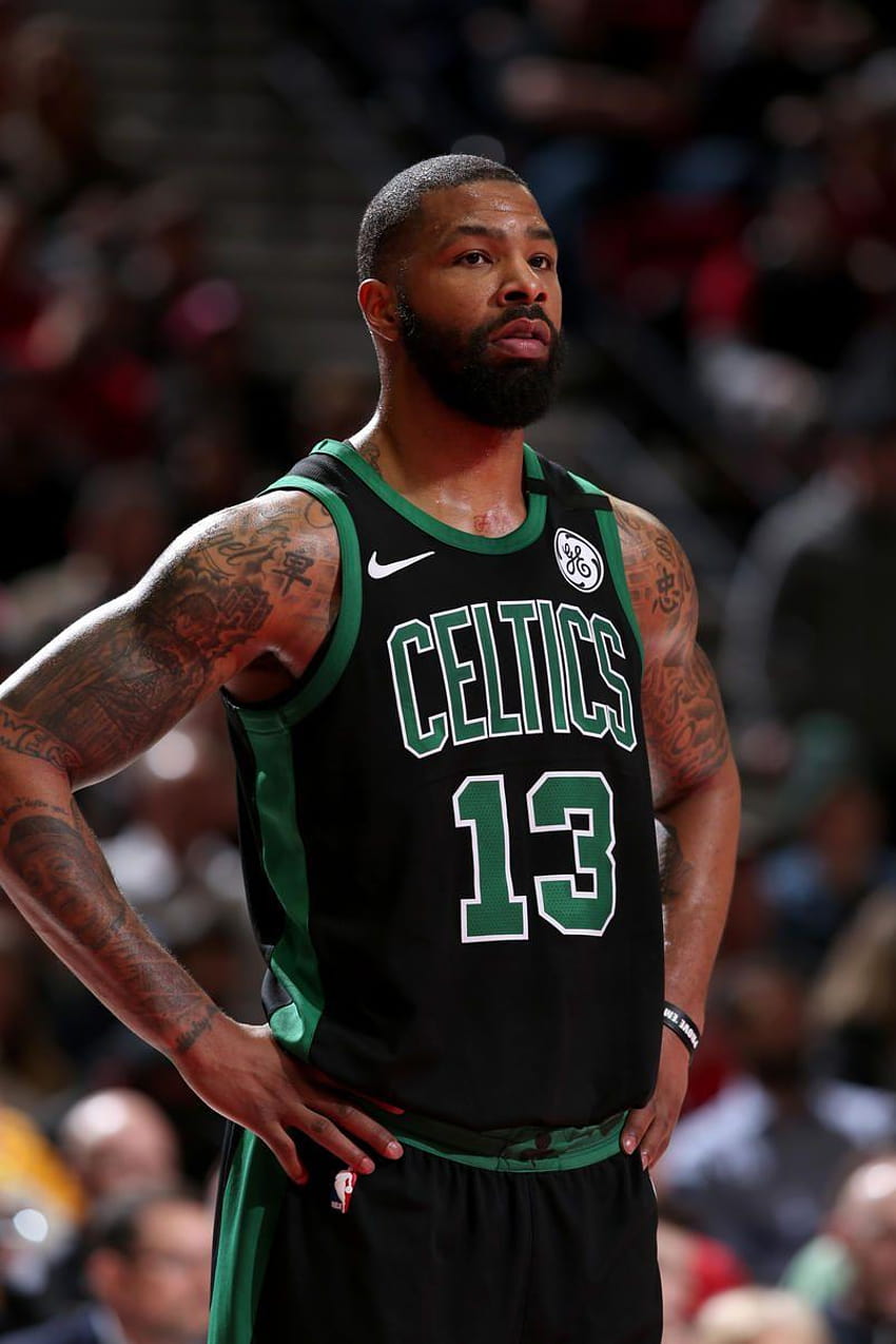 : Celtics vs. Trail Blazers, marcus morris celtics wallpaper ponsel HD