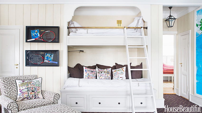 16 fajnych łóżek piętrowych Tapeta HD