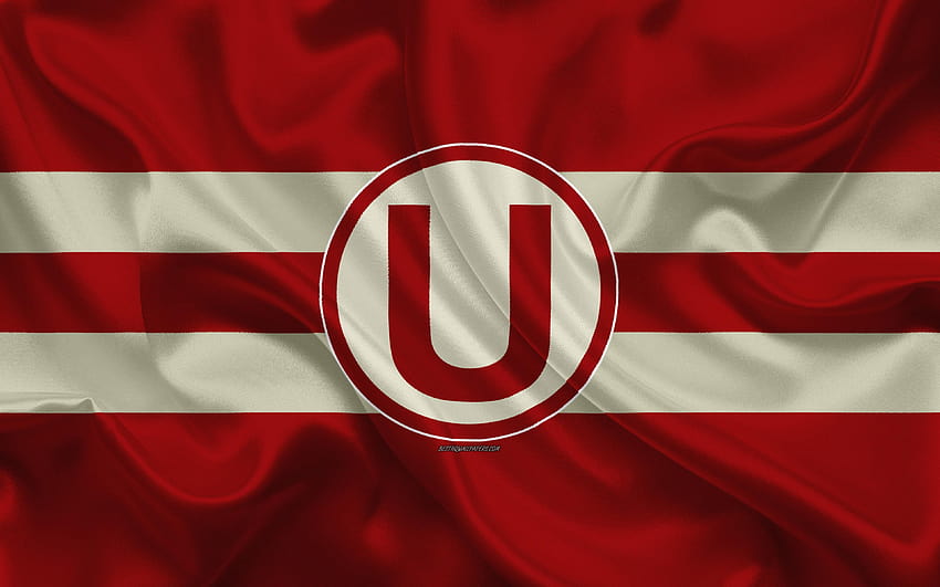 Club Universitario de Deportes, logo, soie Fond d'écran HD