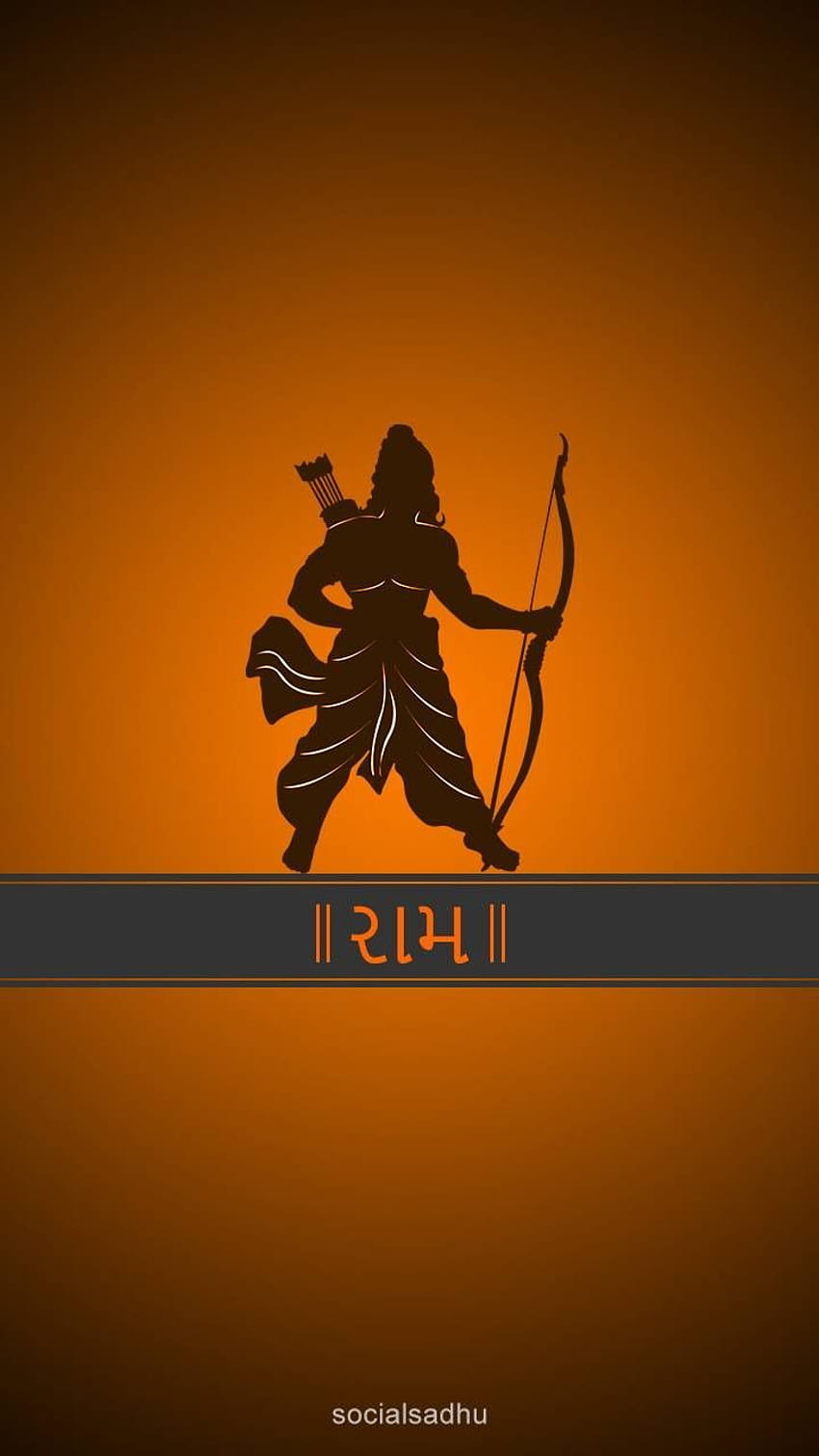 Shri Ram โดย socialsadu, ram โกรธ วอลล์เปเปอร์โทรศัพท์ HD