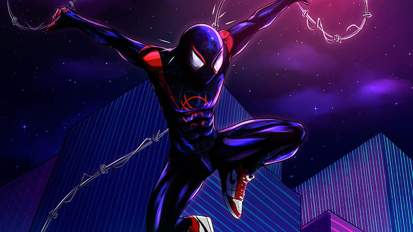 100+] Miles Morales Wallpapers