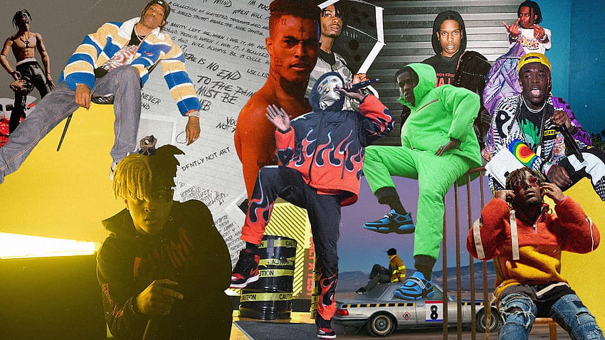 1920x1080] Rap collage :, rapper collage HD wallpaper