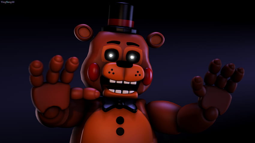 Five Nights At Freddy's 2, withered toy freddy HD wallpaper