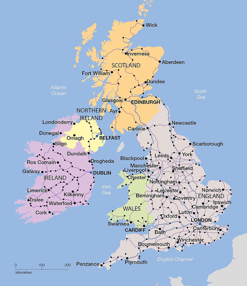 イングランドの地図、イングランドの地図 HD電話の壁紙