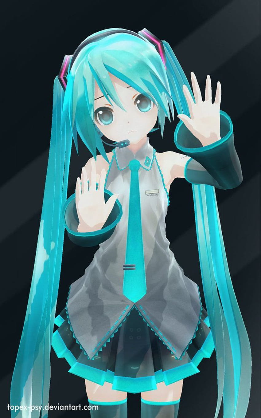 MMD Hatsune Miku Let Me Out Android by topex, project diva android HD phone wallpaper