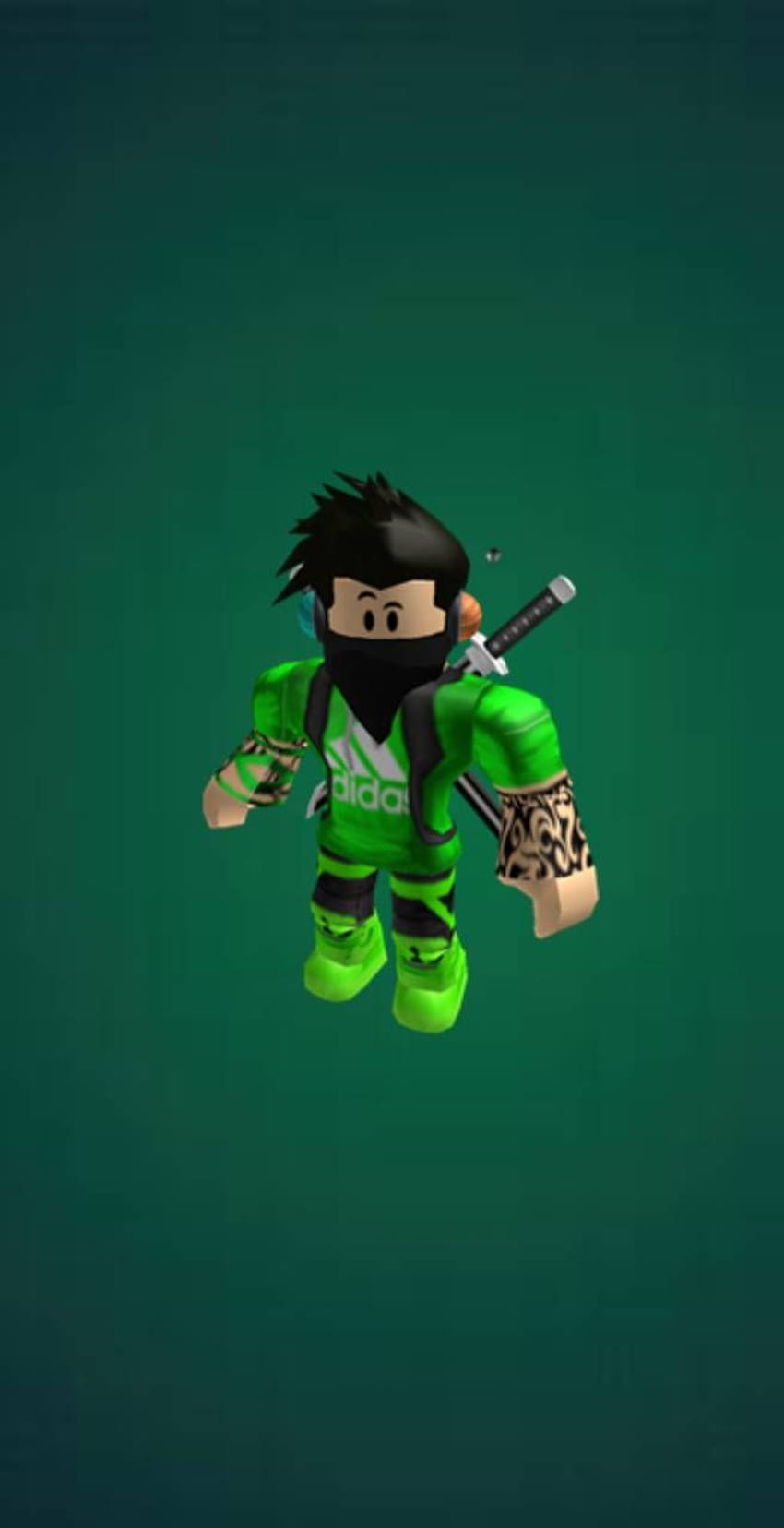 Roblox Green posted by Samantha Walker, roblox kids HD phone wallpaper