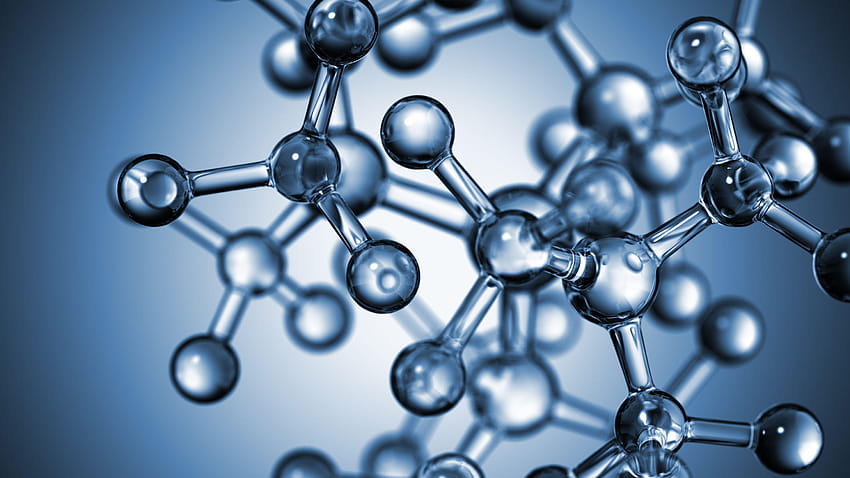 chemical molecule, molecules HD wallpaper