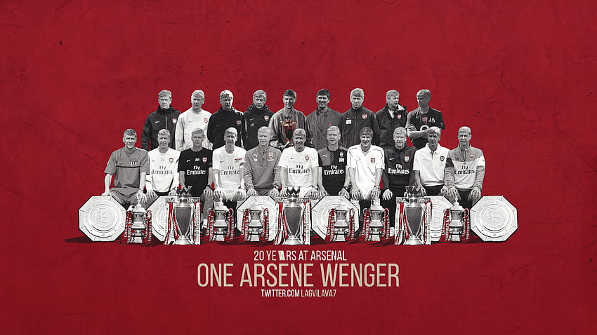 20 Years: Arsene Wenger by Lagvilava HD wallpaper