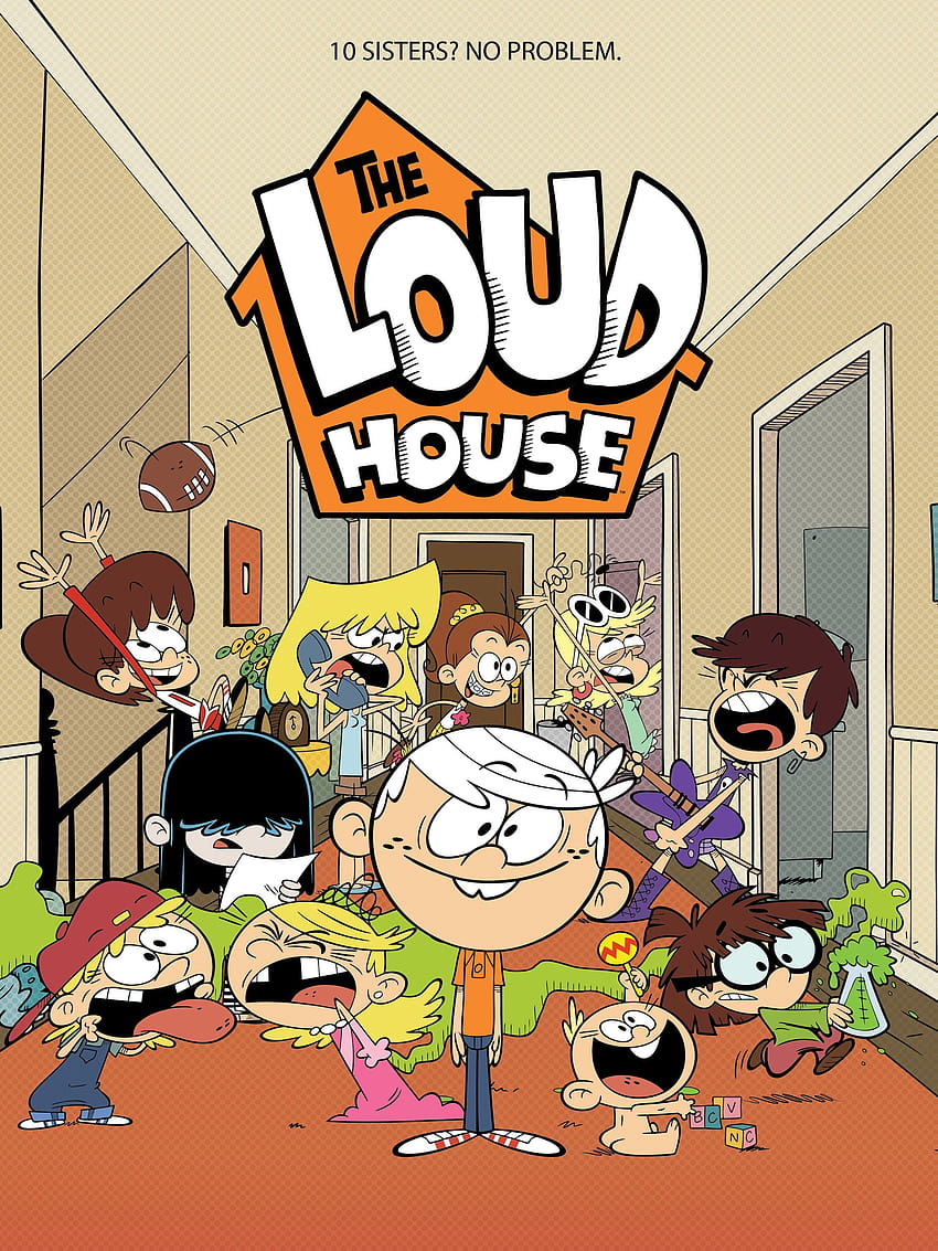 Download The Loud House Family Enjoying a Cinema Trip Wallpaper  Wallpapers com
