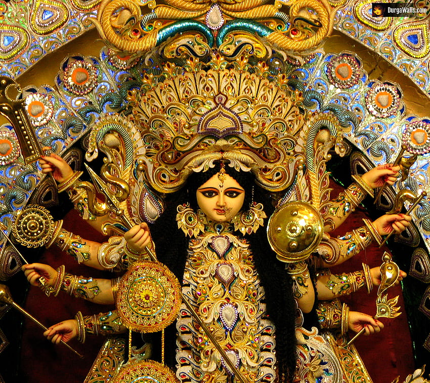 สุดยอด Durga Mega, durga puja วอลล์เปเปอร์ HD
