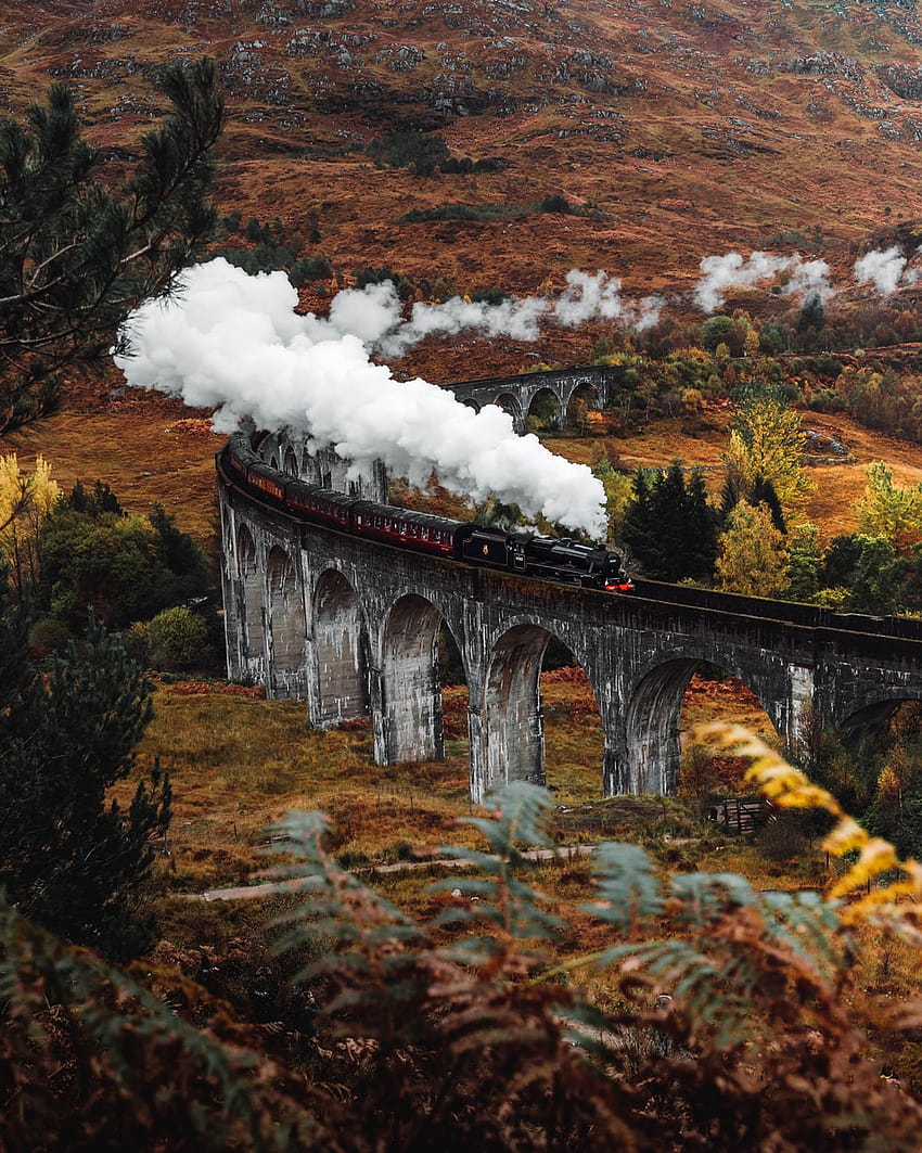 Pociąg Harry'ego Pottera, pociąg Hogwartu Tapeta na telefon HD