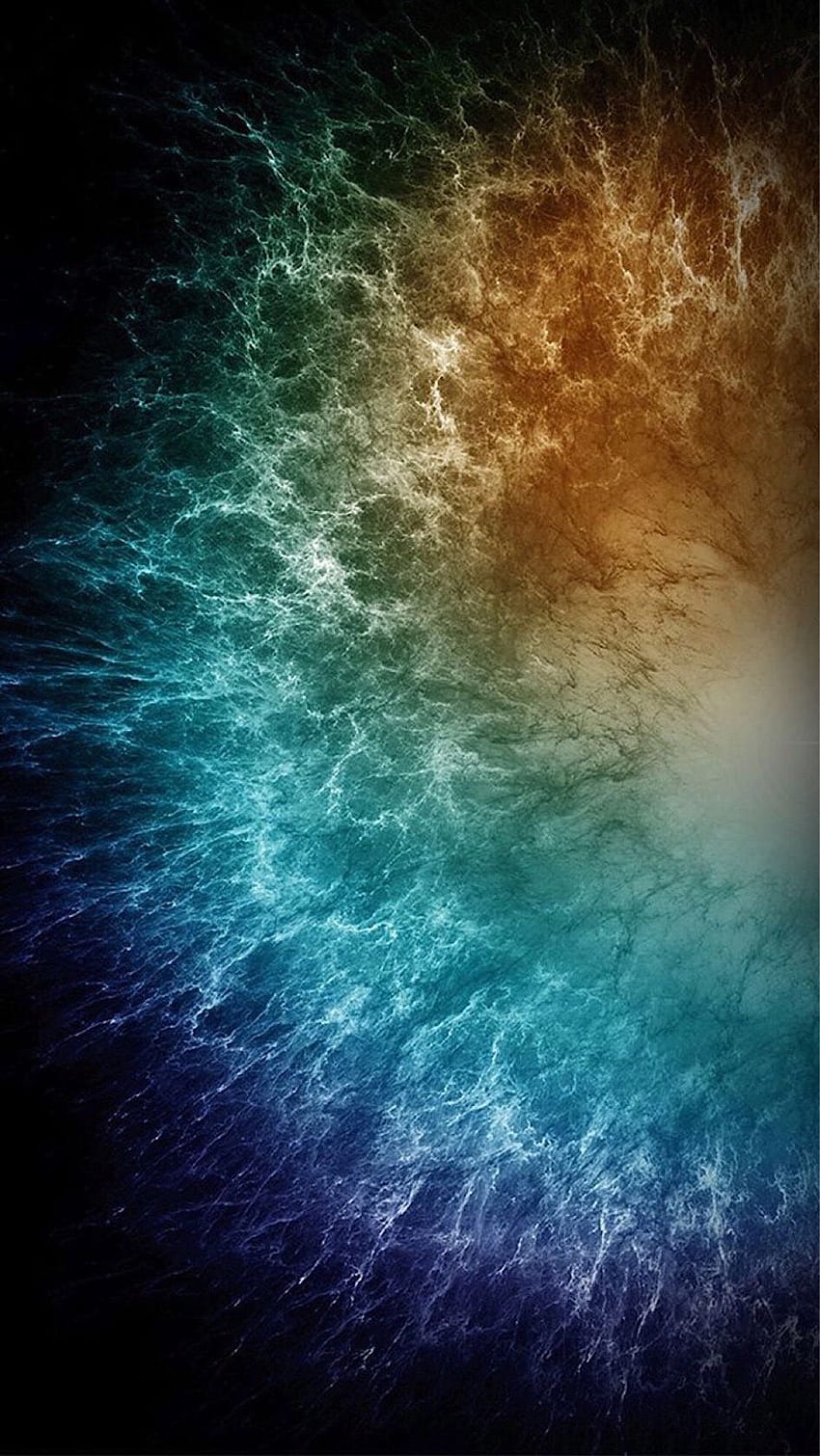 iPhone, amoled water HD phone wallpaper