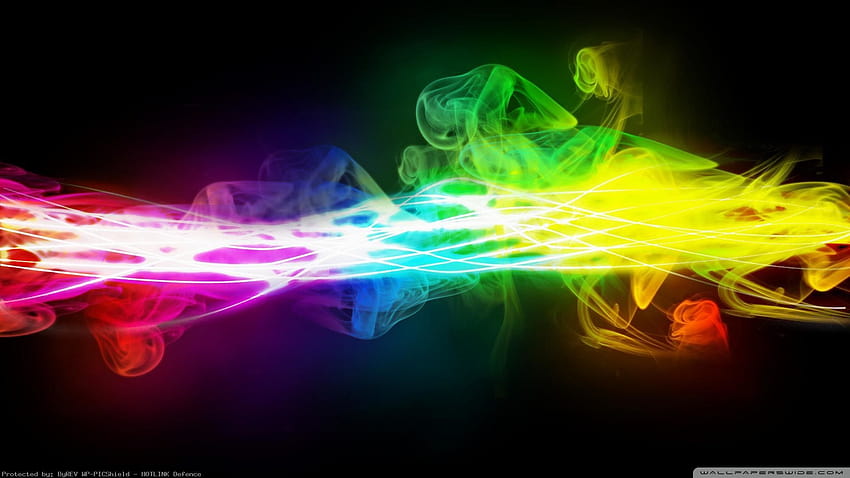 Rainbow Gaming PC, rainbow pc HD wallpaper