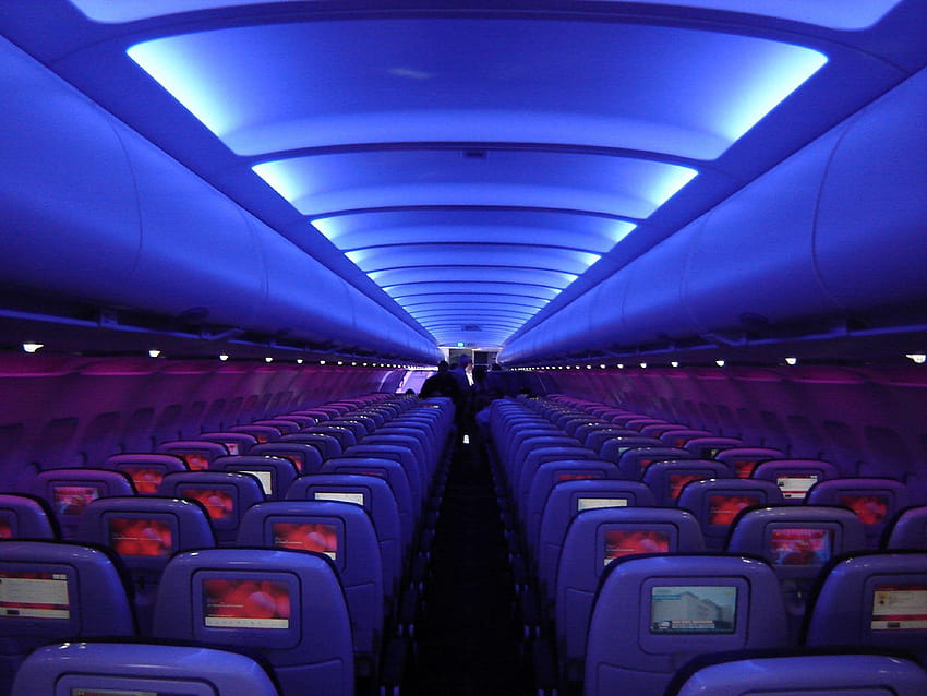 Binaural 3D Airplane Cabin Sounds // Airbus A380 Trip // ASMR HD wallpaper