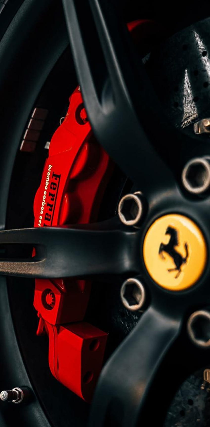 Ferrari Wheel por AbdxllahM, aro do carro Papel de parede de celular HD