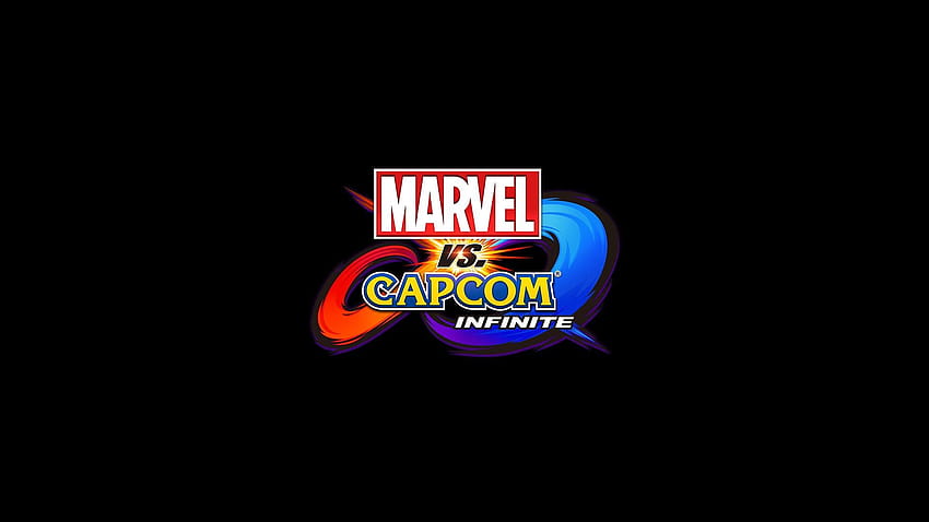 Marvel vs. Capcom: logotipo infinito, logotipo da capcom papel de parede HD