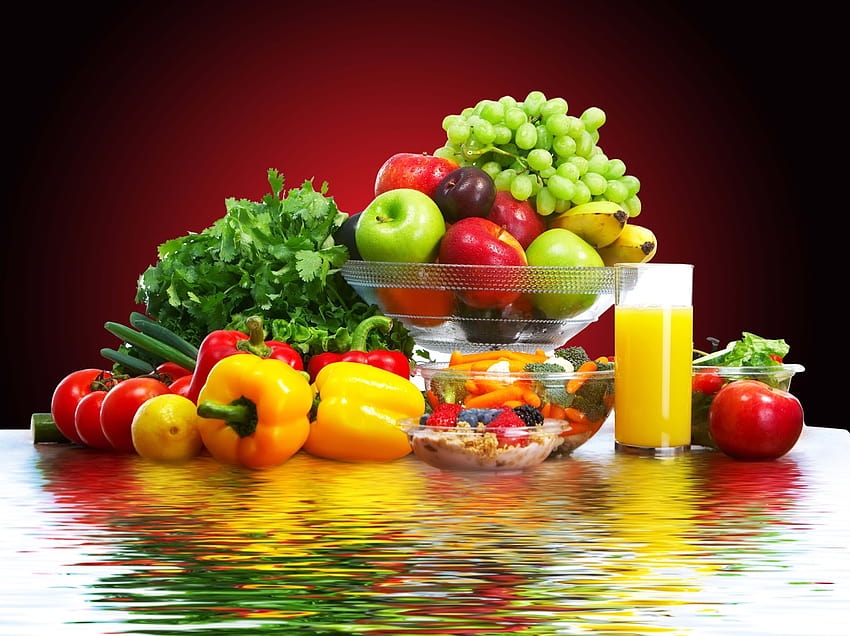 : Mix de frutas, frutas frescas papel de parede HD