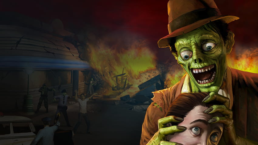 Stubbs the Zombie in Rebel Without a Pulse HD wallpaper