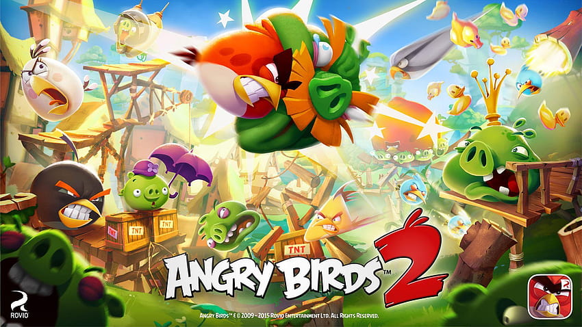 Angry Birds 2 ゲーム 高画質の壁紙