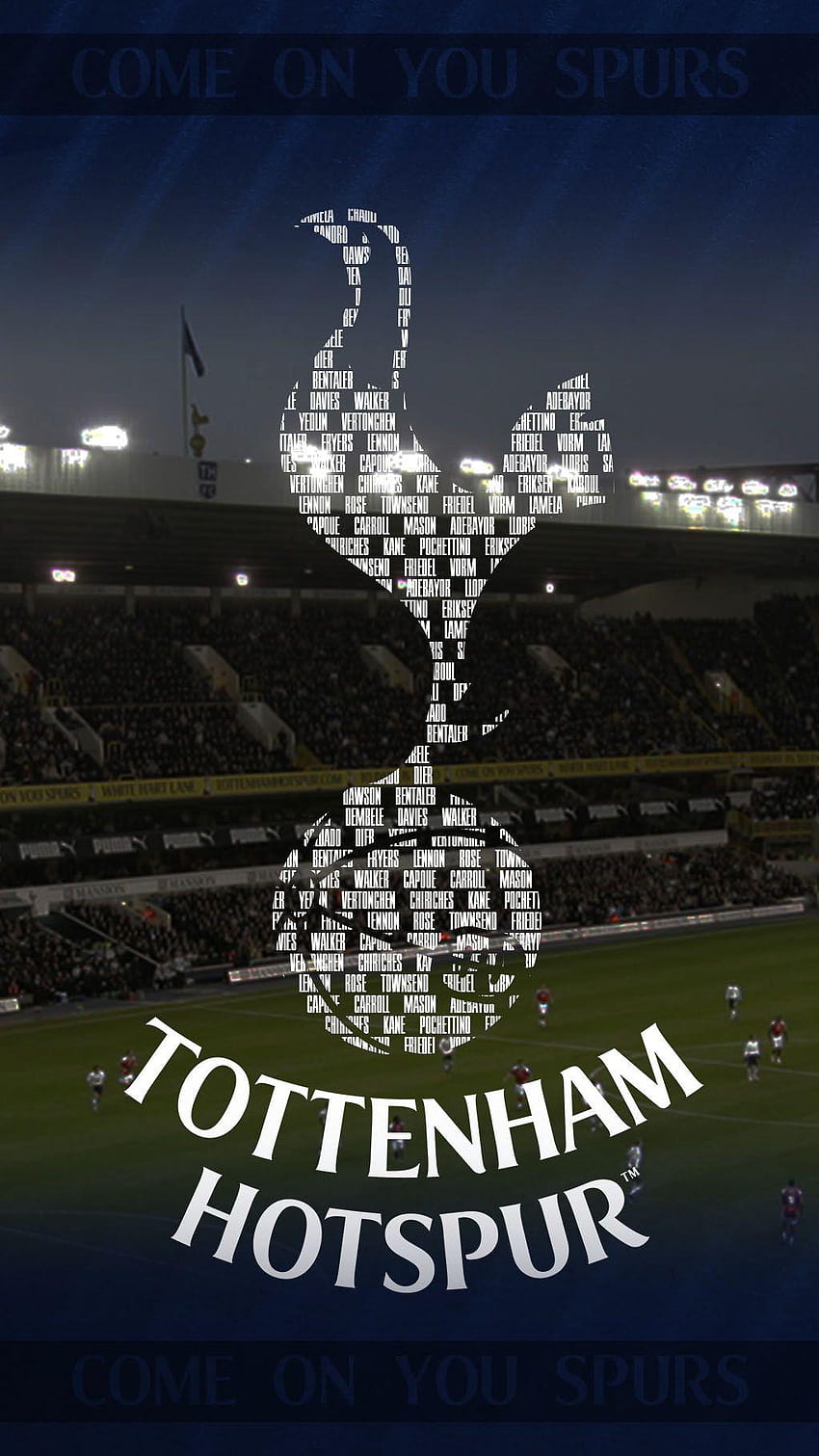 Iphone Tottenham Spurs Tapeta na telefon HD