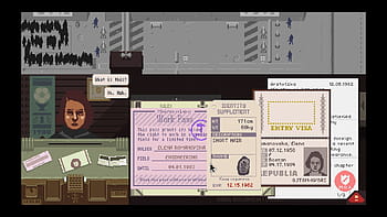 HD desktop wallpaper: Video Game, Ezic (Papers Please), Papers Please  download free picture #645256