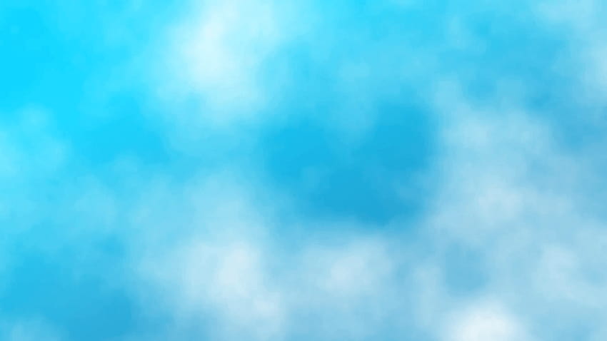 Ciclo di sfondi animati ad alta definizione di soffici nuvole bianche, blu cielo Sfondo HD