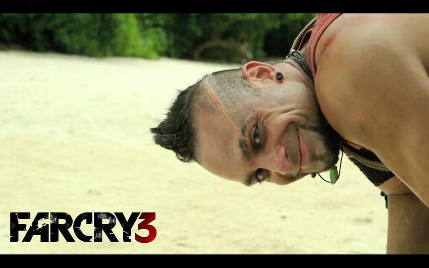 シンプルな Far Cry 3 / Vaas / Michael Mando 高画質の壁紙