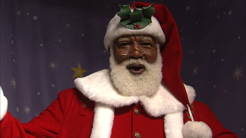 Santa Larry difunde la alegría navideña en el Museo de Ciencia e Industria de Chicago; primer Papá Noel negro contratado en Mall of America fondo de pantalla