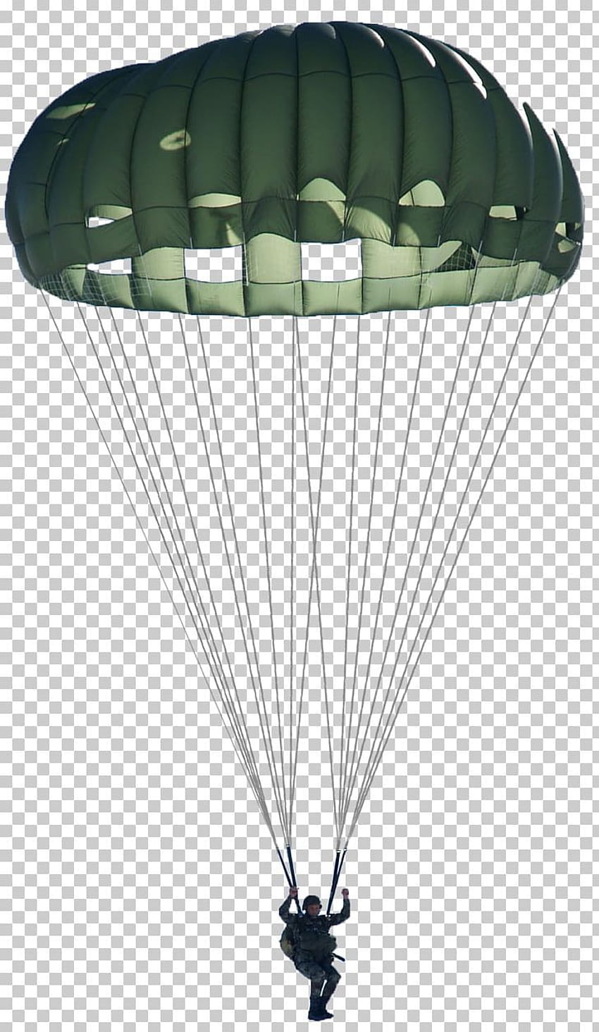 Parachute Parachuting Paratrooper Military Png, Clipart HD phone wallpaper