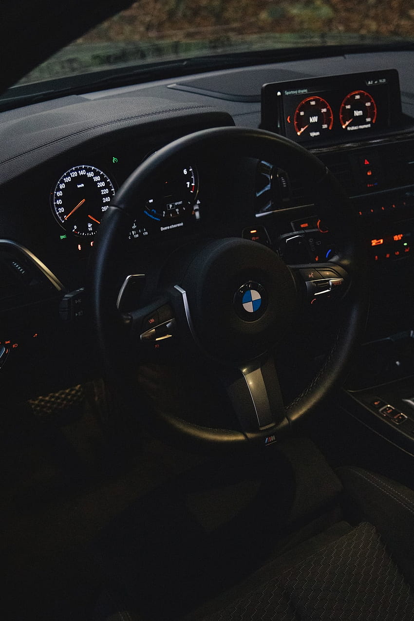 black bmw car steering wheel – Bmw, bmw steering HD phone wallpaper