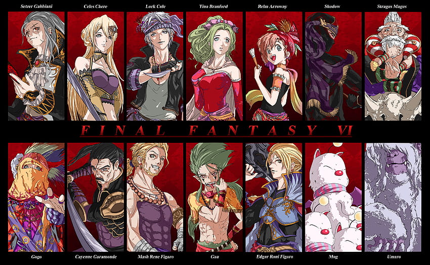 Latest of , Games, Final Fantasy Vi, ff6 HD wallpaper